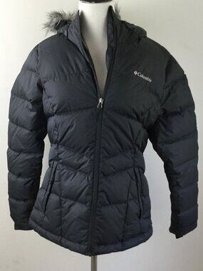 Columbia Faux Fur Hooded Jacket m